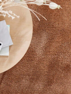 Velours-Teppichboden, Kupfer 94 6 Velours-Teppichboden, Kupfer 94 -Teppiche Verkäufe Tortosa VeloursTeppichboden Terra Kupfer94 mil2