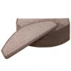 Vorteilspaket 20 Stück, Kiesel -Teppiche Verkäufe Tromsoe Stufenmatte Beige Kiesel12 Set