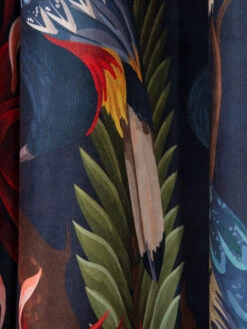 Ösenschal, Dunkelblau -Teppiche Verkäufe Tucani Gardine Oesenschal Blau Dunkelblau 140x250 lup2