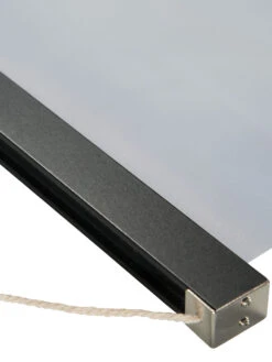 Leinwandbild, Weiss -Teppiche Verkäufe UeberdenWolken Leinwandbild Weiss 60x90 lup1