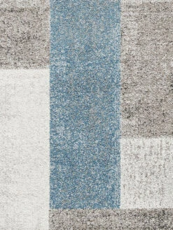 Moderner Teppich, Blue Avenue -Teppiche Verkäufe UrbanMaze DesignerTeppich Blau BlueAvenue lup