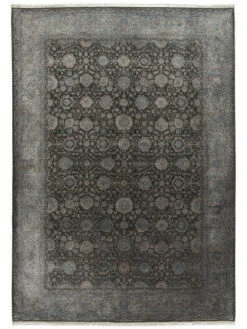 Vintage-Teppich, Silver-Blue -Teppiche Verkäufe Valdiva VintageTeppich Grau SilverBlue 200x290 pla