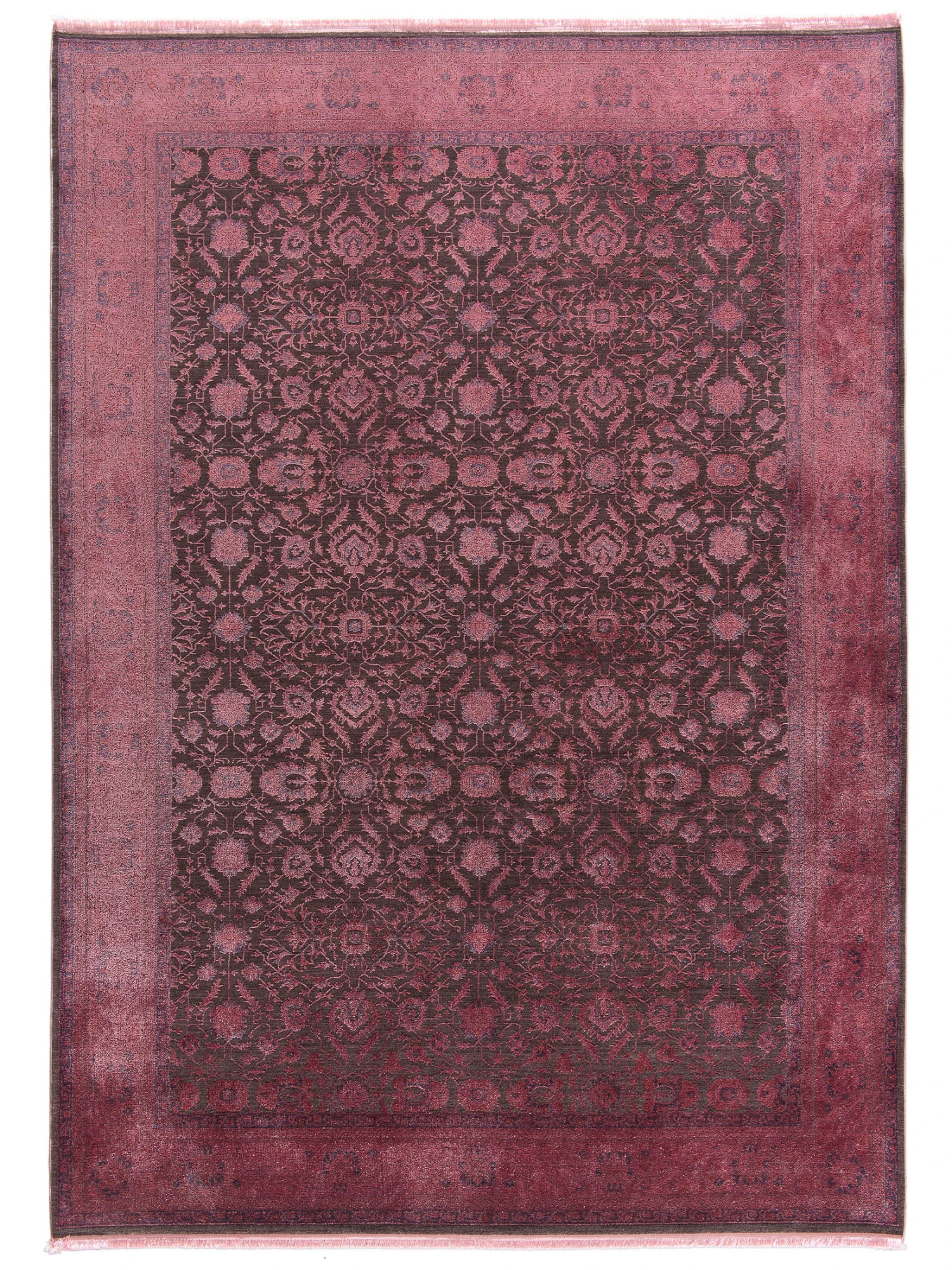 Vintage-Teppich, Pink-Blue 4 Vintage-Teppich, Pink-Blue – Bild 2