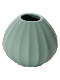 Vase, Peacock Green -Teppiche Verkäufe Vercelli Vase Gruen PeacockGreen 13x13x102C5 per