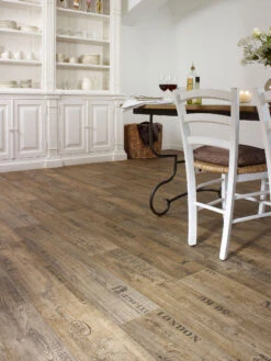 Vinyl-Rollenware, Eiche Dunkel