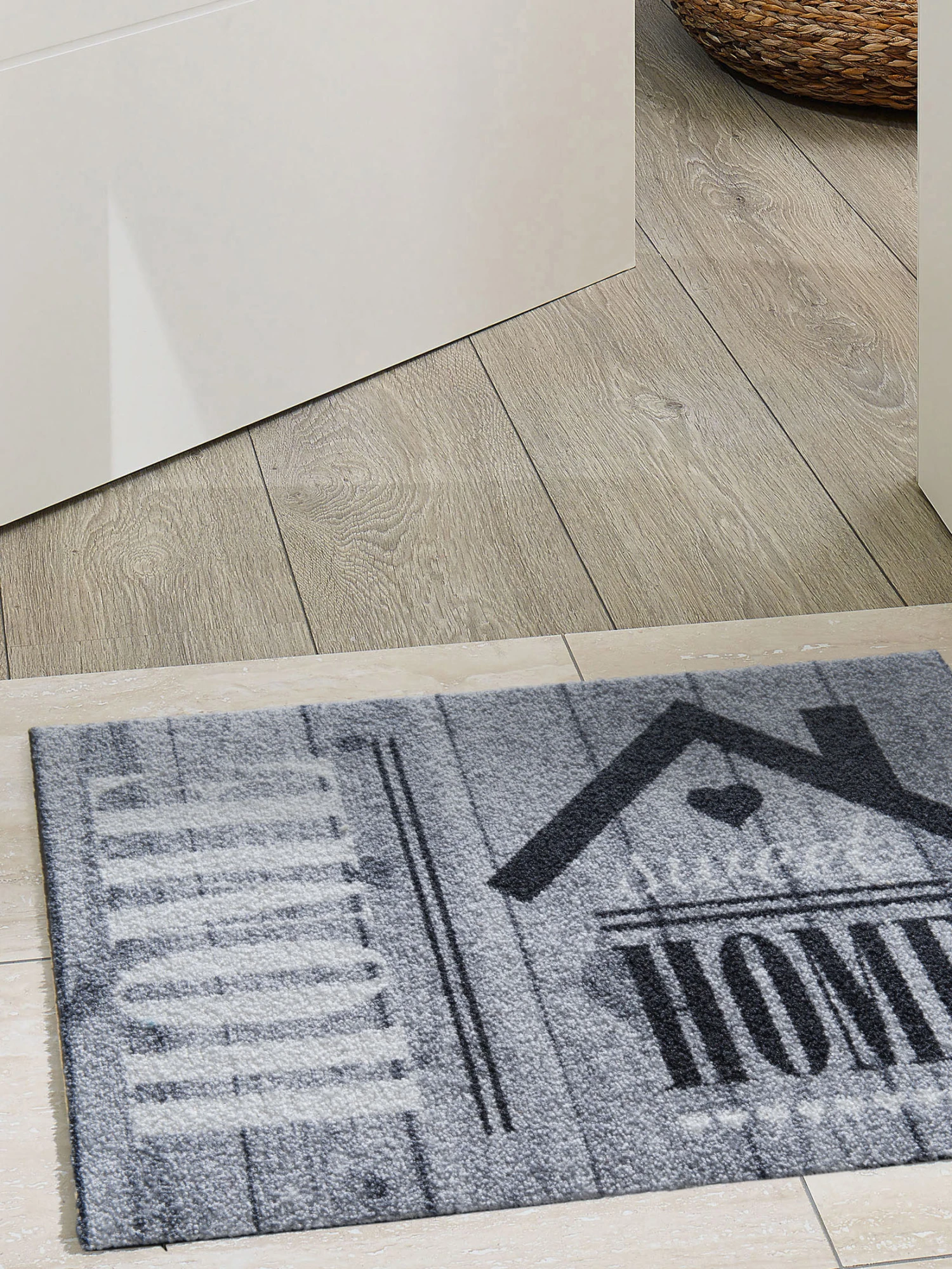 Sauberlaufmatte, Home Sweet Grey 3 Sauberlaufmatte, Home Sweet Grey