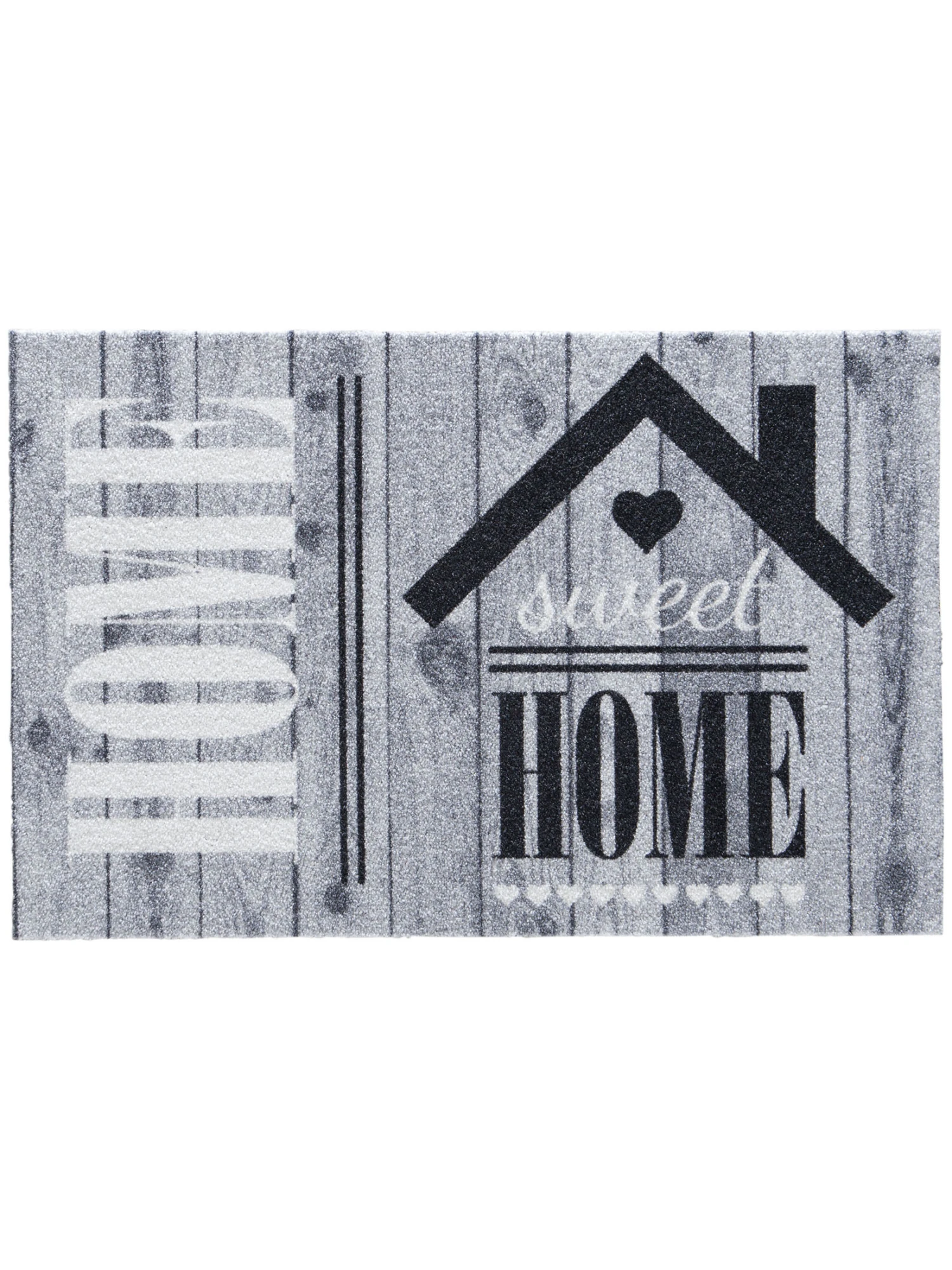 Sauberlaufmatte, Home Sweet Grey 4 Sauberlaufmatte, Home Sweet Grey – Bild 2