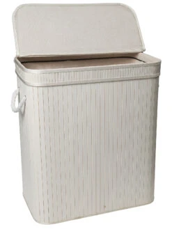 Korb, Weiss 9 Korb, Weiss -Teppiche Verkäufe WaescheboxXL Korb Weiss 32x52x60 offen per2