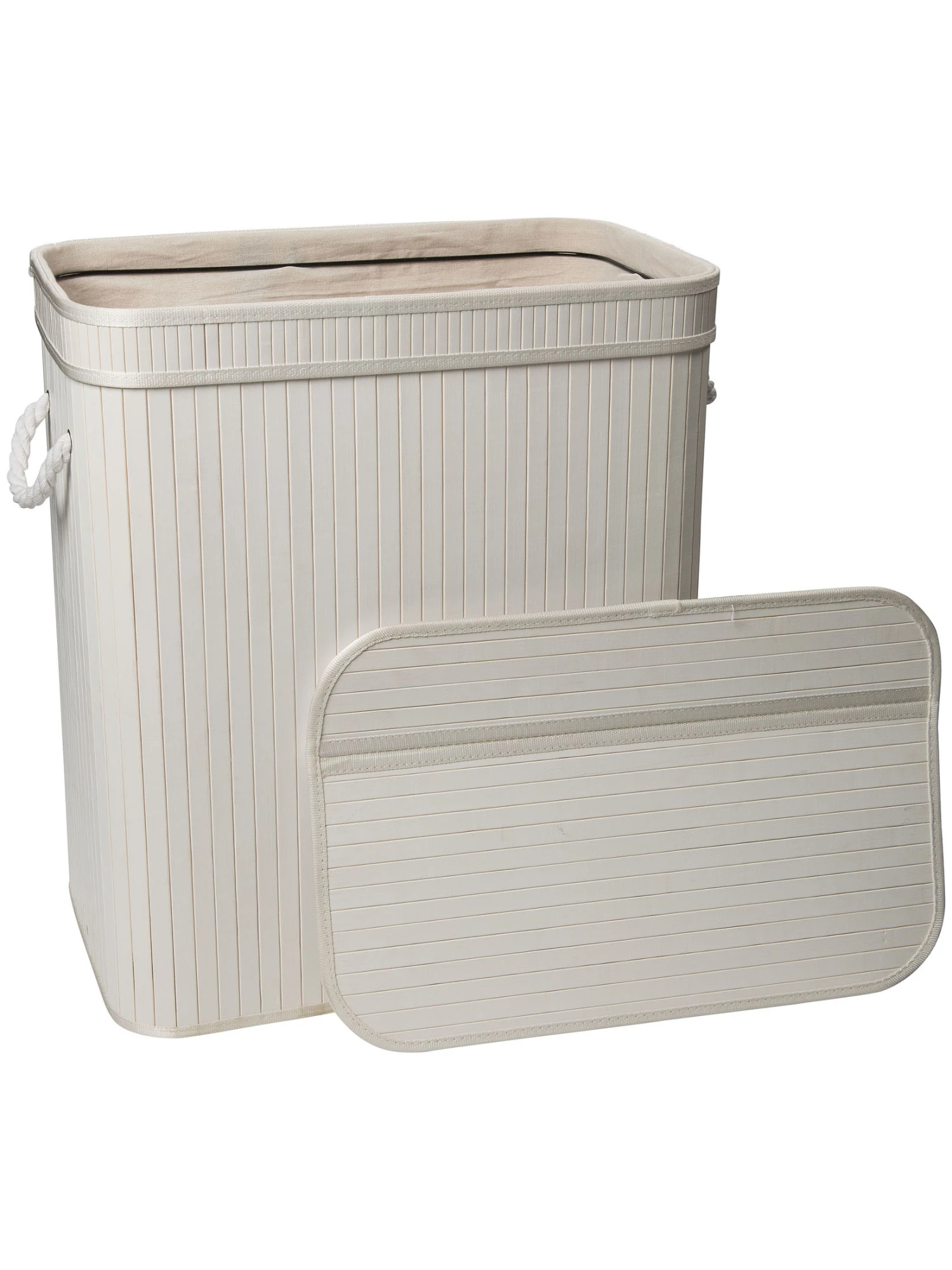 Korb, Weiss 5 Korb, Weiss – Bild 3