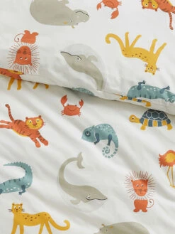 Kinderbettwäsche, Multicolor -Teppiche Verkäufe WildChild Bettwaesche Mehrfarbig Multicolor 135x200 lup