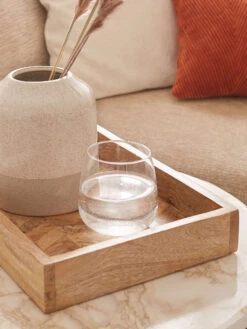 Deko-Tablett, Braun 11 Deko-Tablett, Braun -Teppiche Verkäufe WoodenMosaik DekoTablett Braun mil