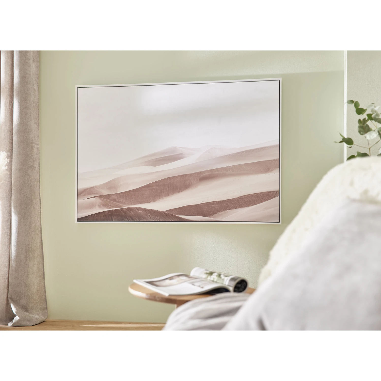 Leinwand-Druck-gerahmt, Hellbeige 3 Leinwand-Druck-gerahmt, Hellbeige